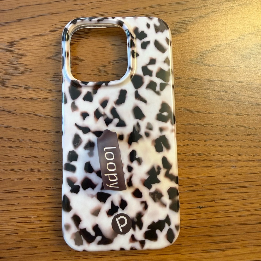 Loopy Case Tortoise Print iPhone 16 pro